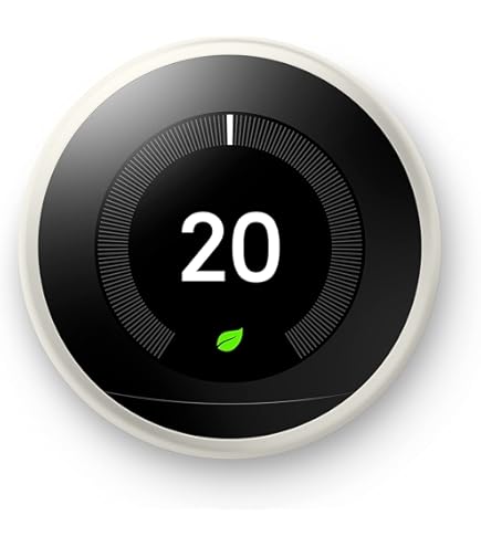 Termostato para Nest Learning Google T3007ES 3ª Geração, Aço